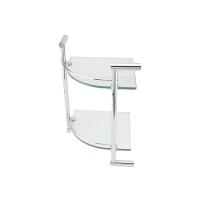 ราคา HAFELE ชั้นวางของแบบกระจกแบบเข้ามุม 2 ชั้น รุ่น RENOIR (499.98.004)