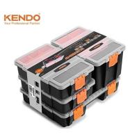 ราคา KENDO 90237 กล่องเก็บเครื่องมือช่างพลาสติก ชุด 4 กล่อง (Tools Organizer) (31 x 22 x 18 cm) (715708)