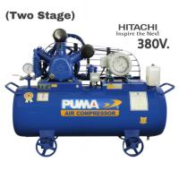 ราคา PUMA TPP-50-HI380 SET ปั๊มลม (Two Stage) 16 บาร์ 5 แรงม้า ถัง 260 ลิตร 16 บาร์ + มอเตอร์ HITACHI 5 HP 380V. (715852)