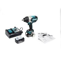 ราคา Makita DTW1002RFJ บล็อกไร้สาย 1/2 นิ้ว 18V. (แบต 3.0Ah x 2 ก้อน) (717437)