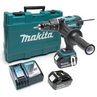 ราคา Makita DHP458RFE สว่านกระแทกไร้สาย 18V. (แบต 3.0Ah x 2 ก้อน | รับประกัน 6 เดือน) (717483)