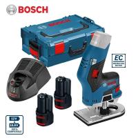 ราคา 06016B0000 BOSCH GKF12 V-8 เครื่องเซาะร่องไร้สาย 12V. (แบต 3.0 Ah x 2 ก้อน | 1 แท่นชาร์จ) (718492)
