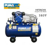 ราคา PUMA PP21-HI380 SET ปั๊มลม (2 สูบ) 1 แรงม้า 92 ลิตร + มอเตอร์ Hitachi 380V. (732434)