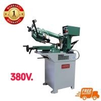 ราคา HERO WE-210SH-380 เลื่อยสายพานตัดโลหะ 6.5 นิ้ว 380V. ปรับองศาที่โครงเลื่อย (มอเตอร์ 1 แรงม้า) (716350)