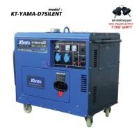 ราคา KANTO KT-YAMA-D7-SILENT เครื่องปั่นไฟดีเซล (เสียงเงียบ) 7.0 kW. (220V.| 13 HP | สตาร์ทด้วยกุญแจ) (751637)