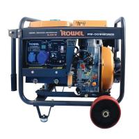 ราคา ROWEL DGW180AES เครื่องปั่นไฟไดเชื่อมดีเซล 5.0 kW 220V. เครื่องยนต์ 13 แรงม้า (785434)