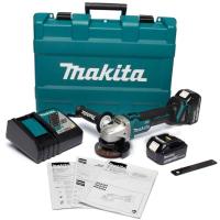 ราคา Makita DGA404RFE เครื่องเจียรไร้สาย 4 นิ้ว 18V. (แบต 3.0 Ah. x 2 ก้อน | รับประกัน 6 เดือน) (717479)