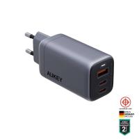 ราคา AUKEY PA-B6U Omnia II Mix 67W 3-Port UFCS Wall Charger with GaN Technology (1020842515400223)