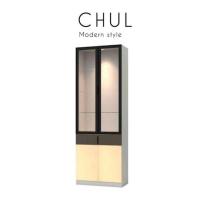 ราคา CHUL (ชุล) ตู้โชว์ดาวน์ไลท์ ขนาด 80 ซม. รายละเอียดสินค้า (ASX-ES-801)