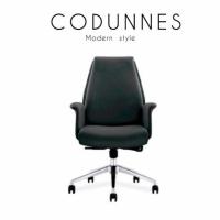 ราคา CODUNNES (โคดันเนส) เก้าอี้สำนักงานเบาะหนัง ขาเหล็กชุปโครเมียม รายละเอียดสินค้า (ASTY-Prime-8A-1)