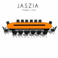 ราคา JASZIA (จาสเซีย) โต๊ะประชุม 16 ที่นั่ง ขนาด 510 cm. รายละเอียดสินค้า (ASTY-5CFC51)
