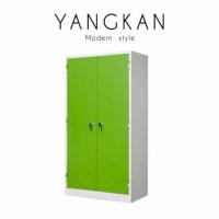 ราคา YANGKAN (ยางกัน) ตู้เก็บเอกสาร โครงเหล็ก 2 บานเปิด ขนาด 92 cm. รายละเอียดสินค้า (ASTY-CB72)
