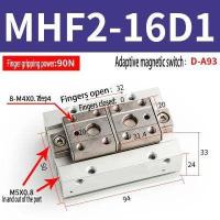 ราคา ที่หนีบแขนจับแบบขนานชนิด SMC MHF2 8D MHF2 8D1 8D2 MHF2 12D MHF2 12D1 12D2 MHF2 16D 16D1 16D2 20D 20D1 20 (18507382356)