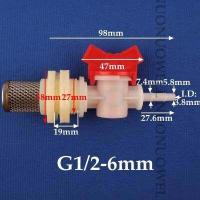 ราคา วาล์วควบคุมปอม1 30เซ็ต1 2 ถึง4 20Mm ถังน้ำสแตนเลสเชื่อมต่อตู้ปลาข้อต่อสระ (19274187152)