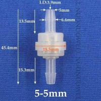 ราคา 100 2ชิ้น5 8มม ยางฟลูออโรวาล์วตรวจสอบพลาสติกตู้ปลาอุปกรณ์ท่อน้ำหยดน้ำท่อน้ำทางเดียวไม่วาล์วย้อนกลับ (19274185015)