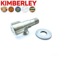 ราคา KIMBERLEY วาล์วฝักบัว วาล์วน้ำ 4หุน 1 2 วาล์วฉากมุม วาล์วเปิด ปิดน้ำ วาล์วสเตนเลสแท้ SUS 304 แกนวาล์วทองเหลืองไส้เซรามิก หัวเพชร NO G320 SS (1924722191)