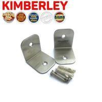 ราคา KIMBERLEY ฉากยึดผนังห้องน้ำ ตัวL สแตนเลสแท้ NO 702 SS SUS 304 JAPAN (934550024)