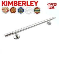 ราคา KIMBERLEY มือจับประตู มือจับหน้าต่าง มือจับตู้ มือจับหัวท้ายเงาสแตนเลสแท้ NO 101 4หุน 12 PS SUS 304 JAPAN (458596039)