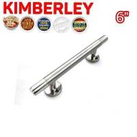 ราคา KIMBERLEY มือจับประตู มือจับหน้าต่าง มือจับตู้ มือจับหัวท้ายเงาสแตนเลสแท้ NO 101 4หุน 6 PS SUS 304 JAPAN (440589587)