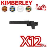 ราคา KIMBERLEY มือจับบานกระทุ้ง มือจับล็อคบานหน้าต่างซิ้งค์ จับซ้าย NO 700 Left Black Australia Zinc Ingot Japan Quality 12ชิ้น (19808362192)