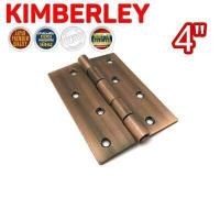 ราคา KIMBERLEY บานพับเหล็ก ชุบทองแดงรมดำ NO 910 4 AC JAPAN QUALITY (934460096)