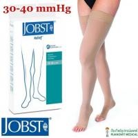 ราคา ถุงน่องเส้นเลือดขอด Jobst Relief ระดับต้นขา แรงบีบ 30-40 มม.ปรอท เปิดปลายเท้า (25870)