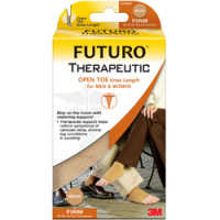 ราคา ถุงน่องเส้นเลือดขอด ระดับเข่า เปิดปลายเท้า Futuro แรงบีบ 20-30 mmHg สีเนื้อ (24681)