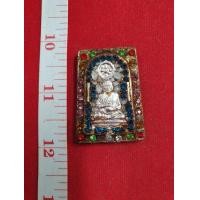 ราคา สมเด็จ หลวงปู่โต วัดพระแก้ว บุเงินแท้ มีกลิ่นหอม ฝังพลอย (มือสอง) (360105728)
