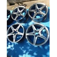 ราคา ขายล้อแม็ก Benz AMG A205 ขอบ 18 นิ้ว สีเทา ของแท้ มือสอง ทำสีเรียบร้อย พร้อมใช้งาน ใส่รถเบนซ์ได้หลายรุ่น (มือสอง) (360253201)