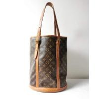 ราคา louis vuitton bucket ถัง gm แท้ (มือสอง) (360984917)