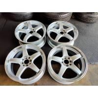 ราคา ล้อแม็กเล็นโซ่ขอบ17 4รู100 114 (มือสอง) (360966391)