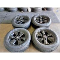 ราคา ล้อแม็กรีโว้สีดำขอบ17 6รูพร้อมยาง (มือสอง) (359308609)