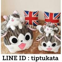 ราคา ตุ๊กตาแมวจี้จัง มีทั้งหมด 3 ขนาด ตุ๊กตาแมวจี้จังผ้ากำมะหยี่ขนนุ่ม น่ารัก น่ากอดค่ะ (มือหนึ่ง) (131946927)