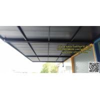 ราคา รับต่อเติมหลังคา โรงรถ กันสาด ดาดฟ้า หลังคาอเนกประสงค์ กำแพงเมทัลชีท ระแนงเฌอร่า ระแนงเหล็ก สนใจสอบถาม0935485533 (360977979)