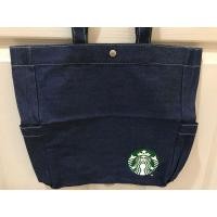 ราคา กระเป๋าผ้า STARBUCKS แท้ ผ้ายีนส์บาง ของใหม่ (มือสอง) (360965079)