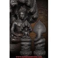 ราคา พระบูชาจตุคามรามเทพรุ่นชนะมาร2547 เนื้อโลหะรมดำ หมายเลข39 (มือหนึ่ง) (360315798)