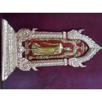 ราคา พระกำแพงศอกบูชา พร้อมซุ้มปิดทอง วัดโพธาราม จ.สุพรรณบุรี (มือสอง) (360129248)
