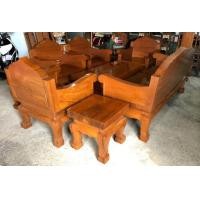 ราคา ชุดรับแขกไม้สักทองเก่ากว่า 50ปี ไม้หายาก (มือสอง) (360962152)