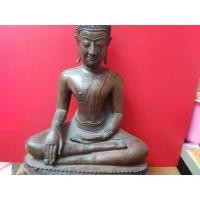 ราคา พระบูชาเนื้อสัมฤทธิ์หน้าตัก 9 นิ้วสมัยอู่ทองก้นดินไทย (มือสอง) (358670305)