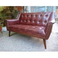 ราคา โซฟาหนังและไม้สัก (มือสอง) (360942039)