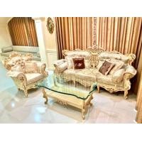 ราคา ขายชุดโซฟา นำเข้าจากอิตาลี่ ไม่ใช่งานจีน ไม้แท้ สภาพใหม่มาก (มือสอง) (358850047)