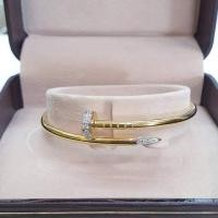 ราคา กำไลทองแท้ 9K ประดับเพชรเกสร 0.17 กะรัต ทรงคาร์เทีย กำไลหนัก 7 g. (มือหนึ่ง) (360945786)