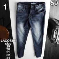 ราคา Sale กางเกงยีนส์ Lacoste Slim Fit (มือหนึ่ง) (360944437)
