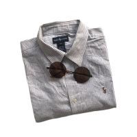 ราคา เสื้อเชิ้ตลายทางแบรนด์โปโล Polo Ralph Lauren (มือสอง) (360937348)