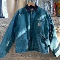 ราคา Vintage Carhartt Detroit Blanket Lined Work Jacket Canvas (มือสอง) (360947528)