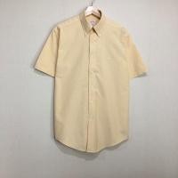 ราคา เสื้อเชิ้ต Brooks Brothers แขนสั้น สีเหลืองครีม ปักโลโก้ fleece (มือสอง) (360945734)