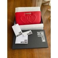 ราคา กระเป๋าสตางค์ Moschino ใหม่ ของแท้ (มือหนึ่ง) (360941795)