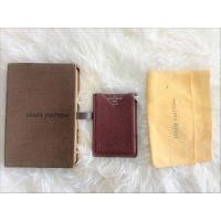ราคา แท้ LV Card Holder Bordeaux Taurillon Leather (มือสอง) (360941101)
