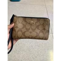 ราคา Coach ลายCสีน้ำตาลอ่อน2ซิป ไซส์s6นิ้ว (มือสอง) (360141049)