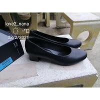 ราคา รองเท้าคัทชู​ดำ NATURALIZER ใส่ทำงาน​ เรียน​ รับปริญญา (มือสอง) (360944287)